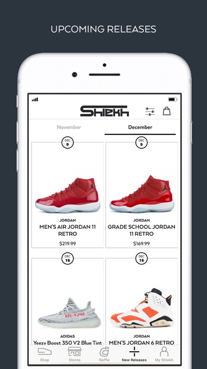 shiekh yeezy raffle code