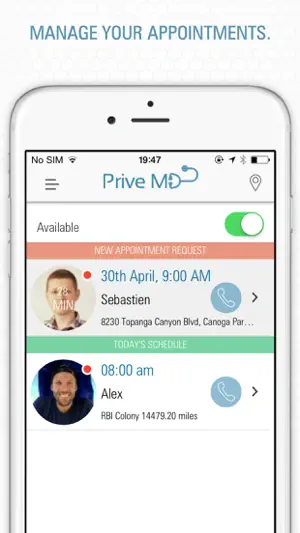 PriveMD - Doctor screenshot 1