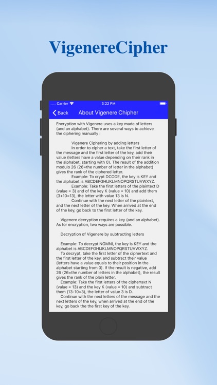 VigenereCipher Tools screenshot-3