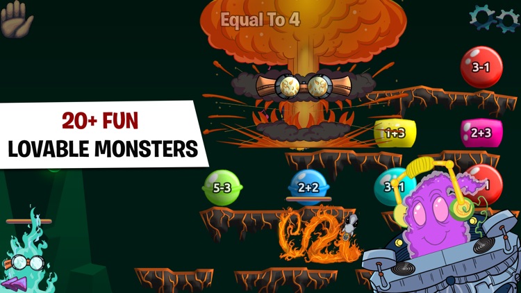 Monster Math - Games For Kids screenshot-3