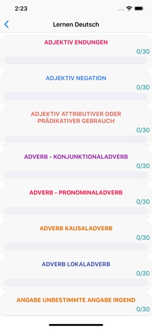 Test zur grammatik A1-A2-B1-B2(圖9)-速報App
