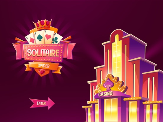 Spider Solitaire - A Card Game iPad screenshot
