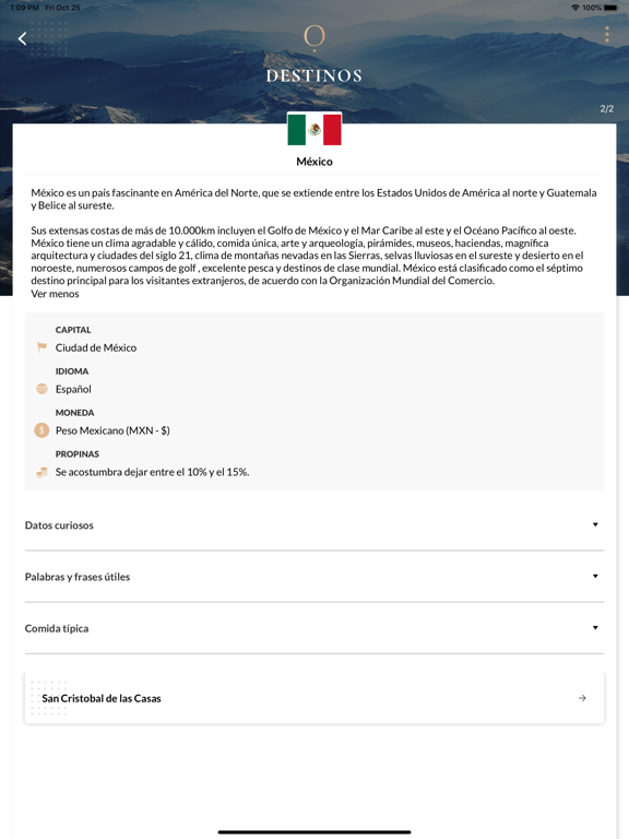 More Travel iPad screenshot 5 - Travel app
