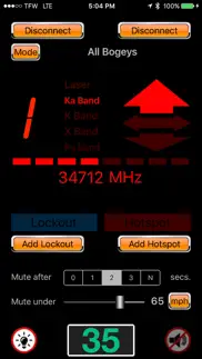 v1 radar connect pro iphone screenshot 1