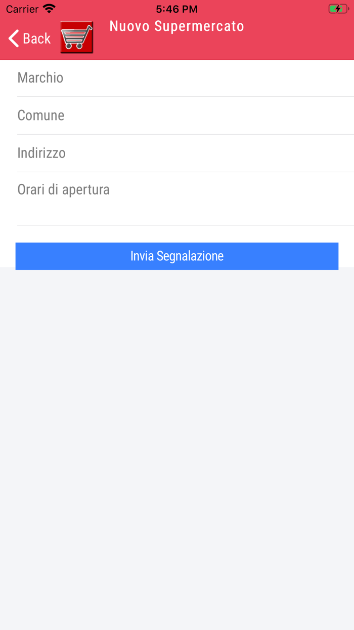 Cerca Supermercato Aperto