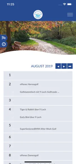 Game screenshot Golfclub Hösel apk