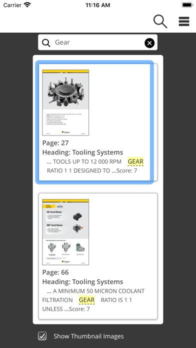 Kennametal Catalogs iPhone screenshot 5 - Business app