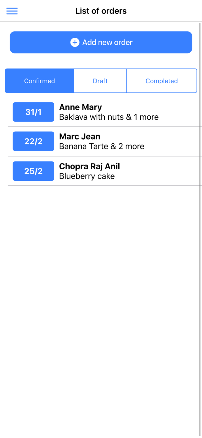 eQuote - orders and quotes