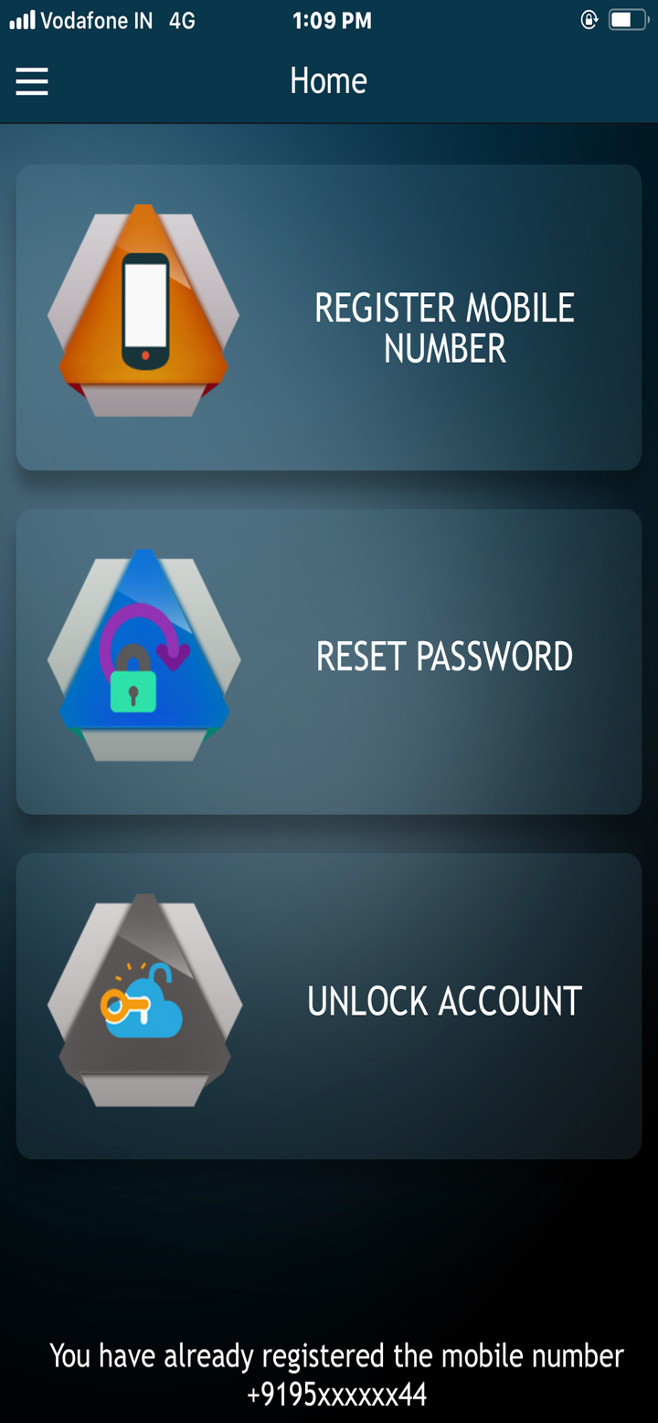 Password Self Service screenshot 3