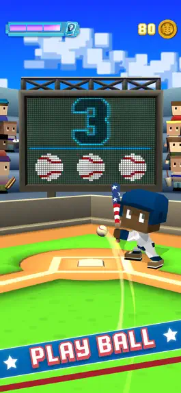 Game screenshot Blocky Baseball: Home Run Hero mod apk