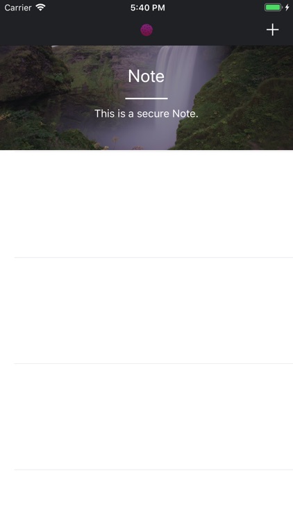 Secure Note-Very Safe