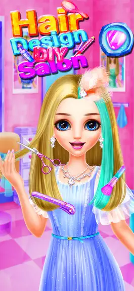 Game screenshot Hair Designer DIY Salon-Makeup mod apk