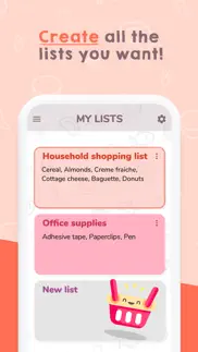 How to cancel & delete easy shopping list. 4