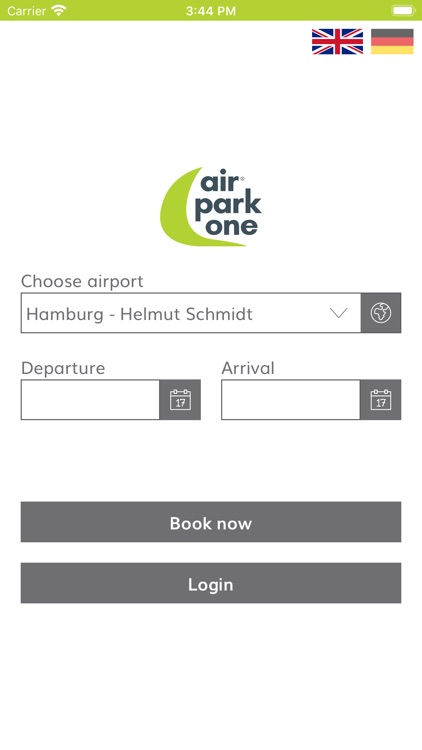 AirParkOne Booking