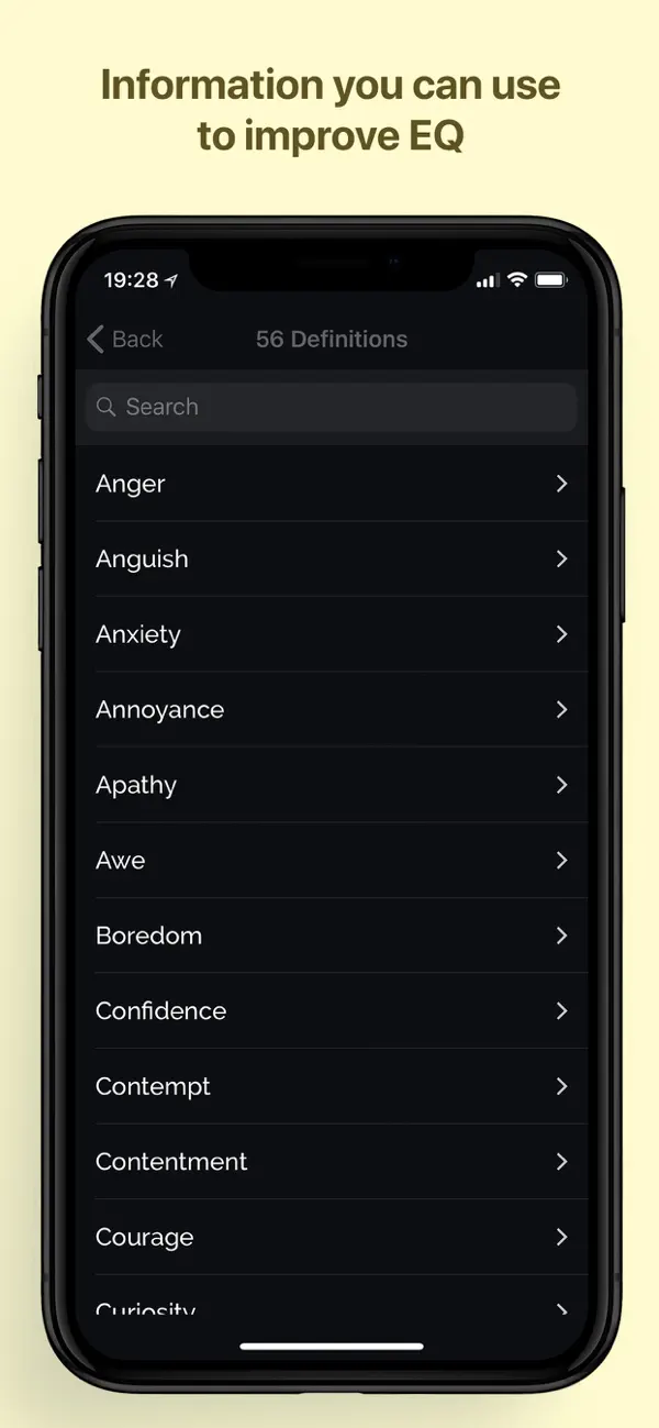 #3. Emotions Dictionary (iOS) di: Quiet
