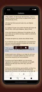 La Sainte Bible - français screenshot #3 for iPhone
