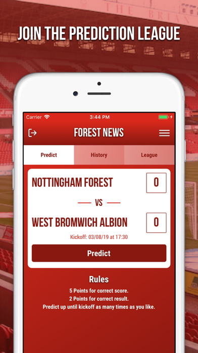 Forest News - Fan App Screenshot