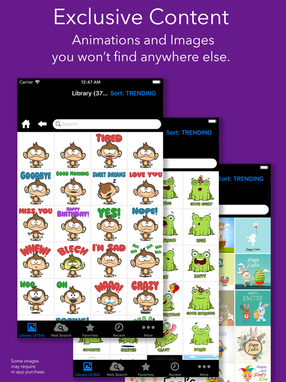 3D Animations + Emoji Icons iPad Capturas de pantalla