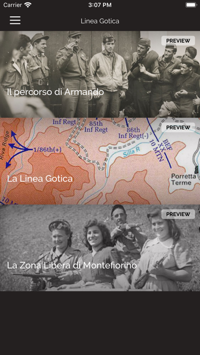 La Linea Gotica Screenshot 2 - AppWisp.com La Linea Gotica Screenshot 2 - AppWisp.com