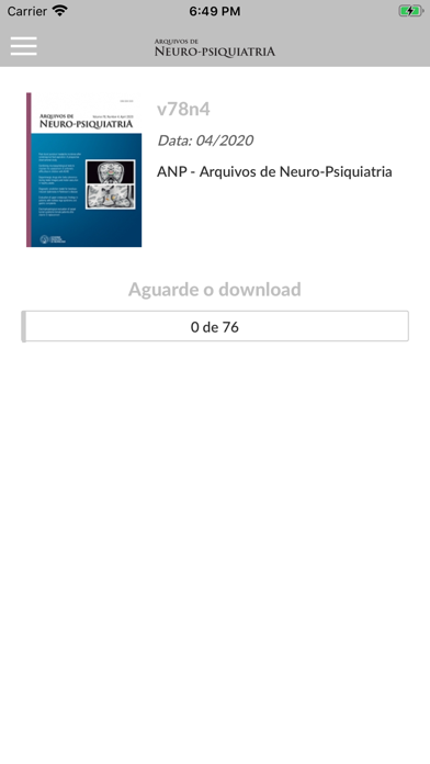 Screenshot #3 pour ANP - Arq de Neuro-Psiquiatria