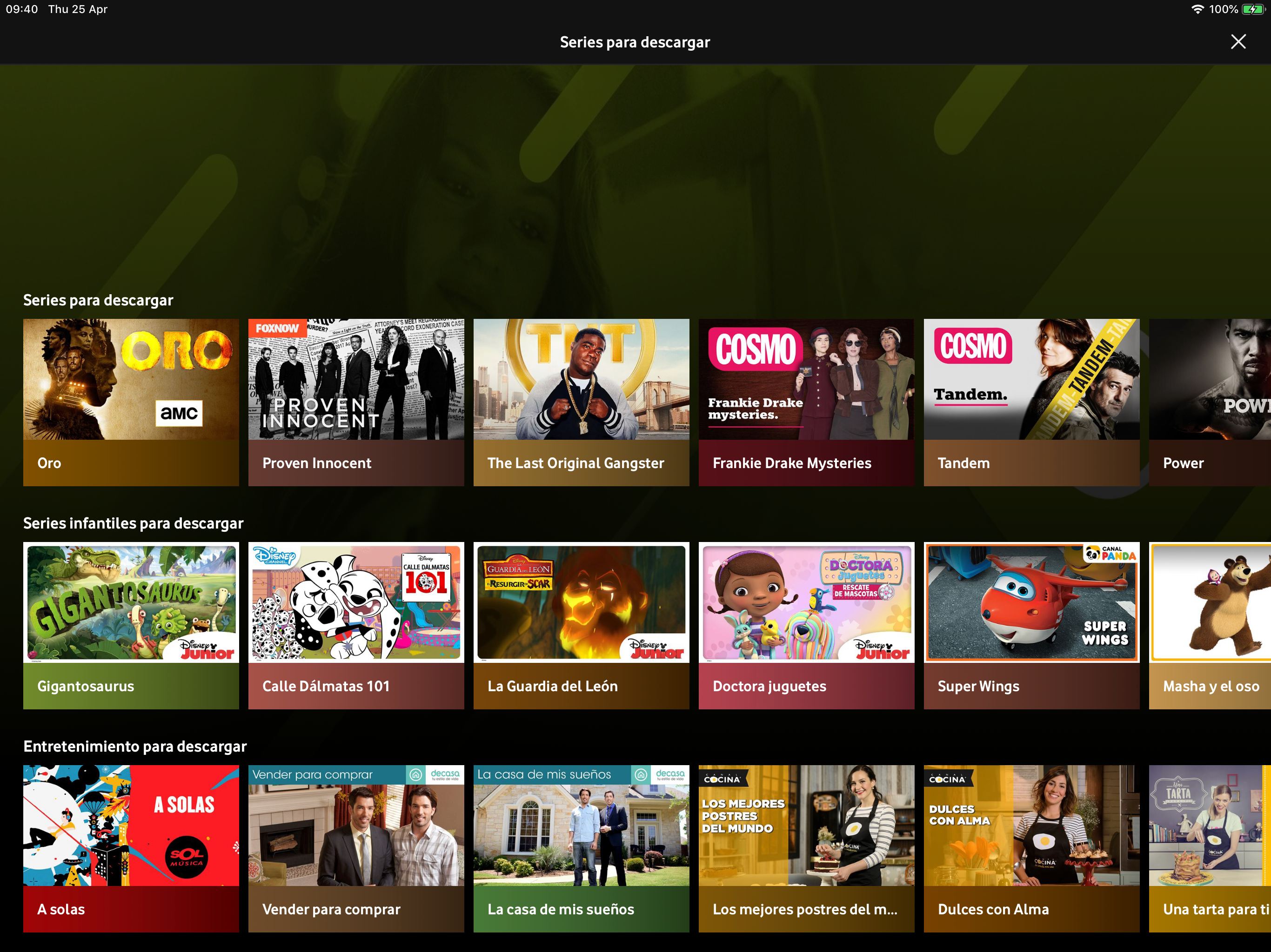 Vodafone TV screenshot 12