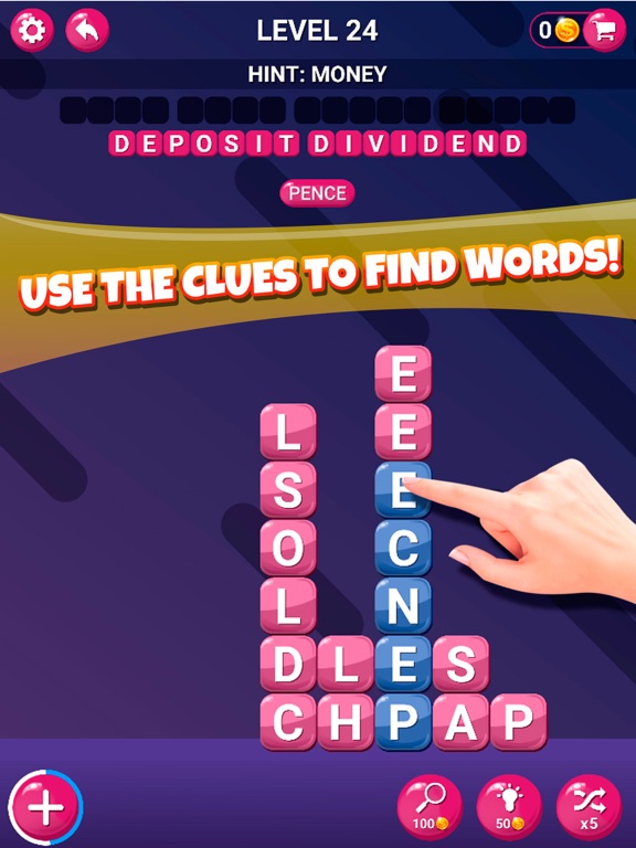 Word Swipe 2024 iPad screenshot 7 - Games app