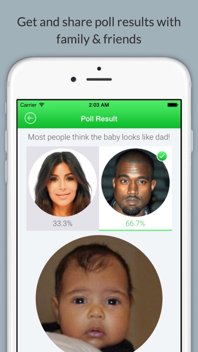 BabyLooks: Match Family Poll Screenshot