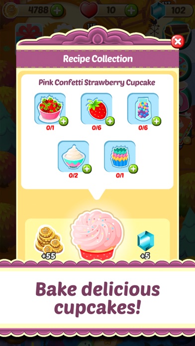 Mahjong Cupcake Bakery Puzzle Screenshot