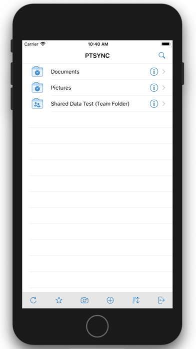 Screenshot #2 pour PTSYNC