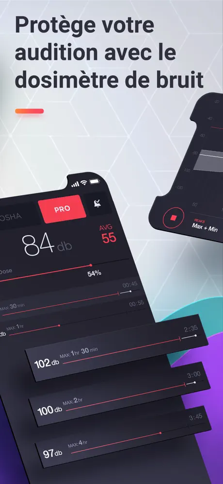 Sonomètre : dB Decibel Meter