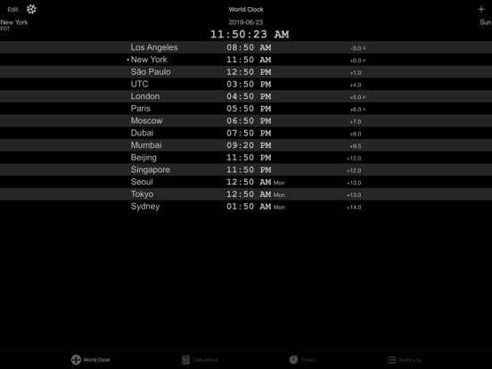 Ops Clock iPad screenshot 1 - Utilities app