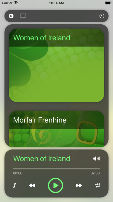 Screenshot #1 pour Musique Saint Patrick