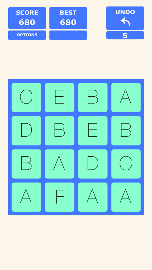 #6. ABC Letters Mania Brain Game (iOS) 由: Andre Tobisch