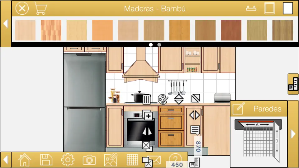 Captura de pantalla de EZ Kitchen+ en iPhone 2