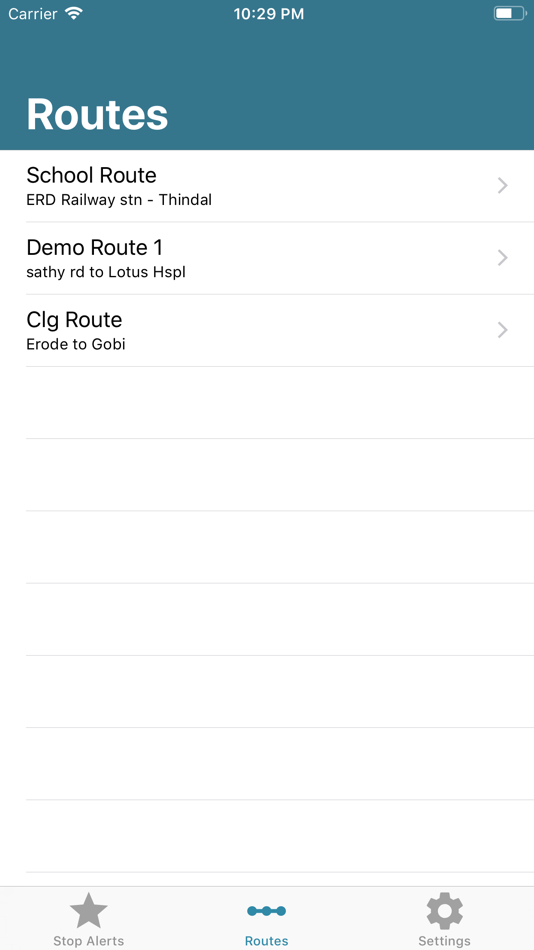 #6. Smart Bus App (iOS) Podle: BM Technovations