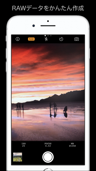 シンプルRAWカメラ screenshot1