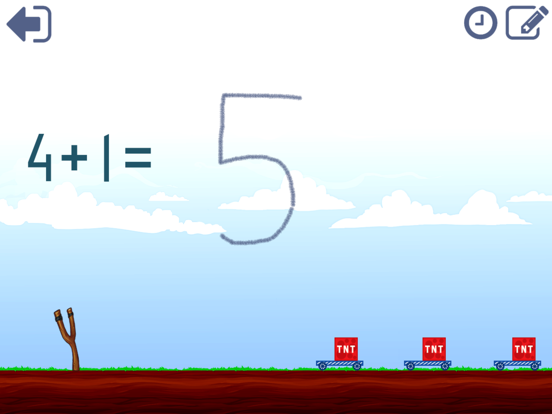 Add and subtract within 20 iPad screenshot