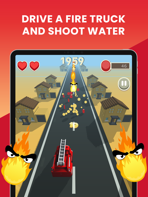 Drive Fire Truck Vehicle Game