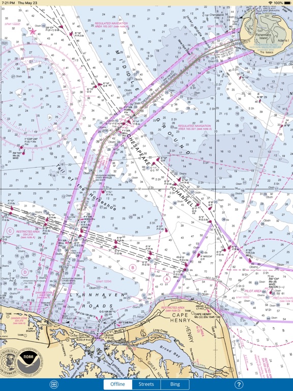 Screenshot #4 pour CHESAPEAKE & DELAWARE BAYS SEA
