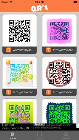 QR Code Reader & Artwork screenshot 2