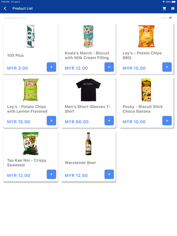 Vendron Go iPad screenshot 5 - Shopping app