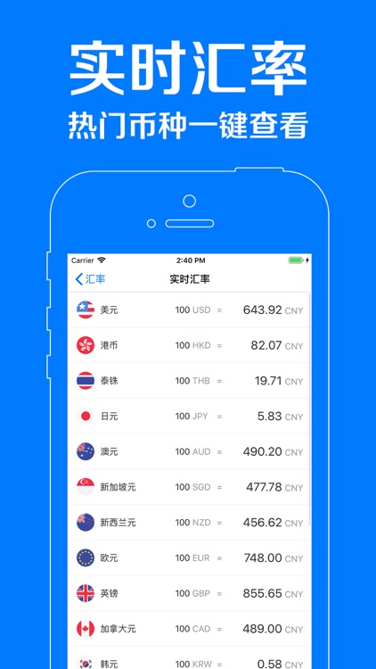 汇率换算器-货币转换汇率计算器