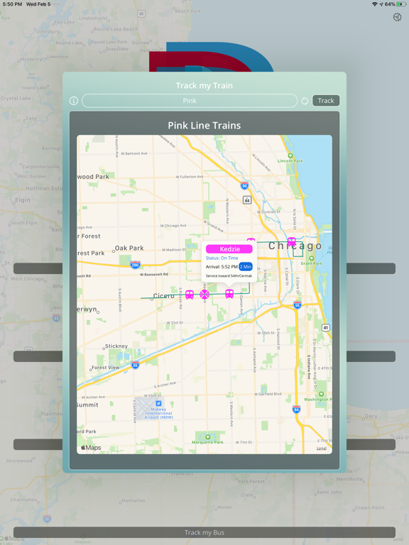 Chicago Transit Planner iPad screenshot 6 - Travel app