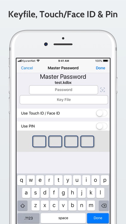KyPass - KeePass in Sync