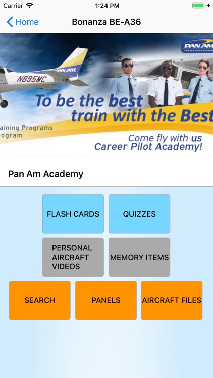 Bonanza BE-A36 Study App