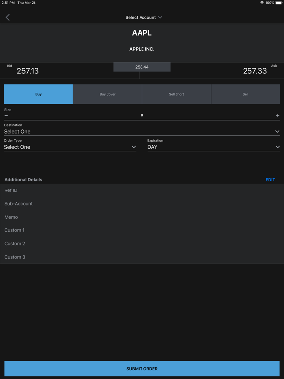 Neovest iPad screenshot 4 - Business app