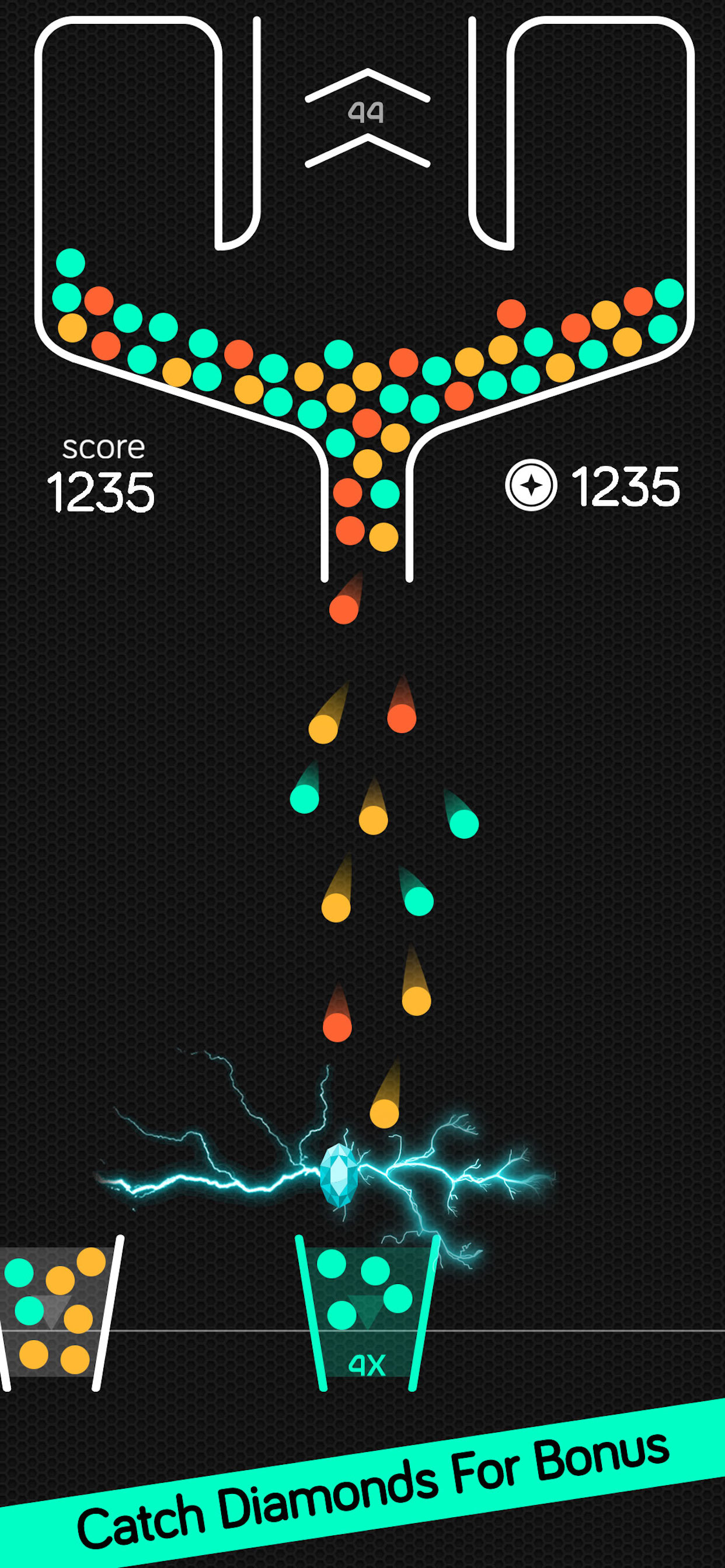 100 Color Ballz Single Tap screenshot 4