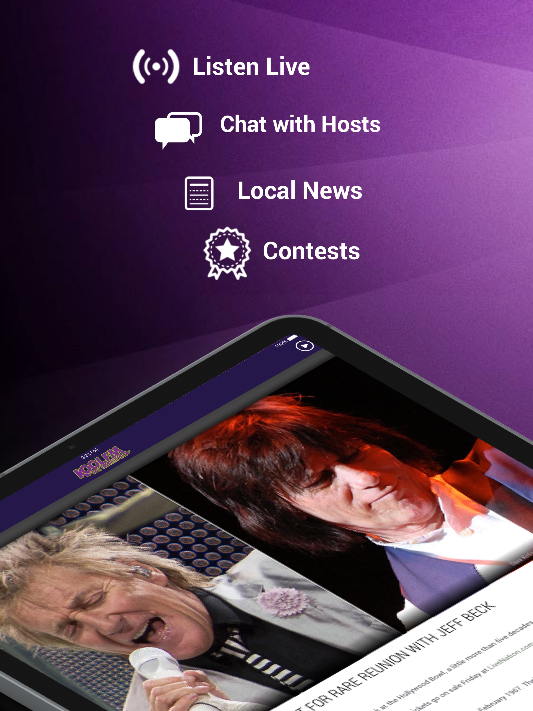 100.7 KOOL FM (KULL) screenshot 4