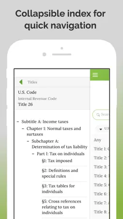 GeniusLex: U.S. Code & CFR screenshot 6