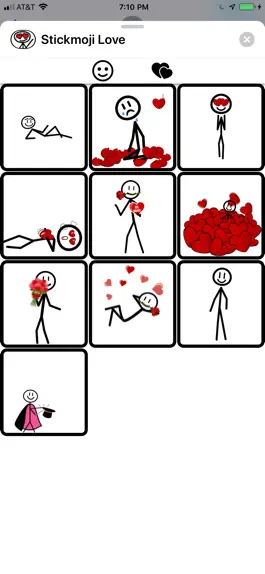 Game screenshot Stickmoji Cute Love Stickers hack